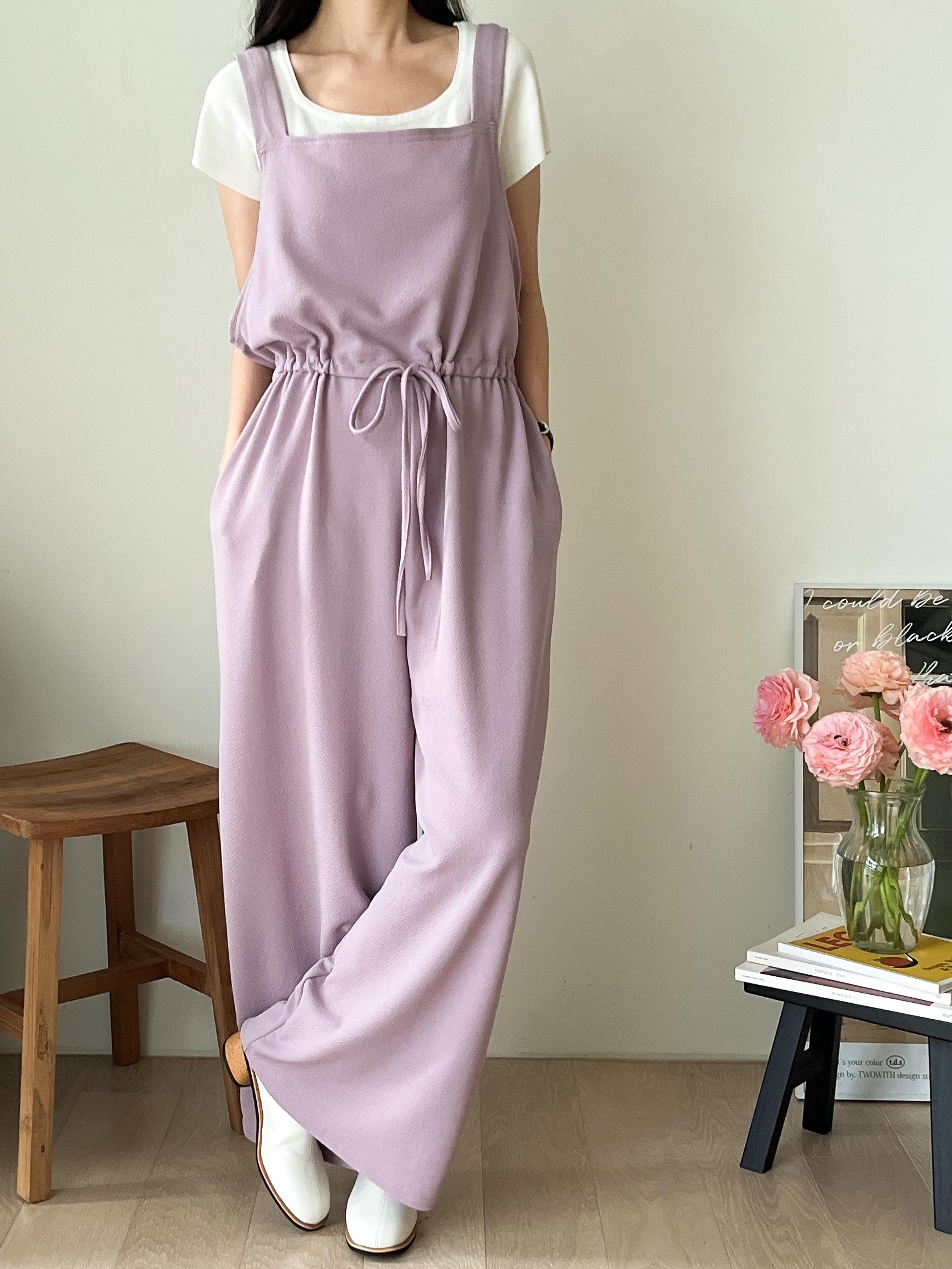 ドローストリングワイドボディースーツ | 詳細画像21