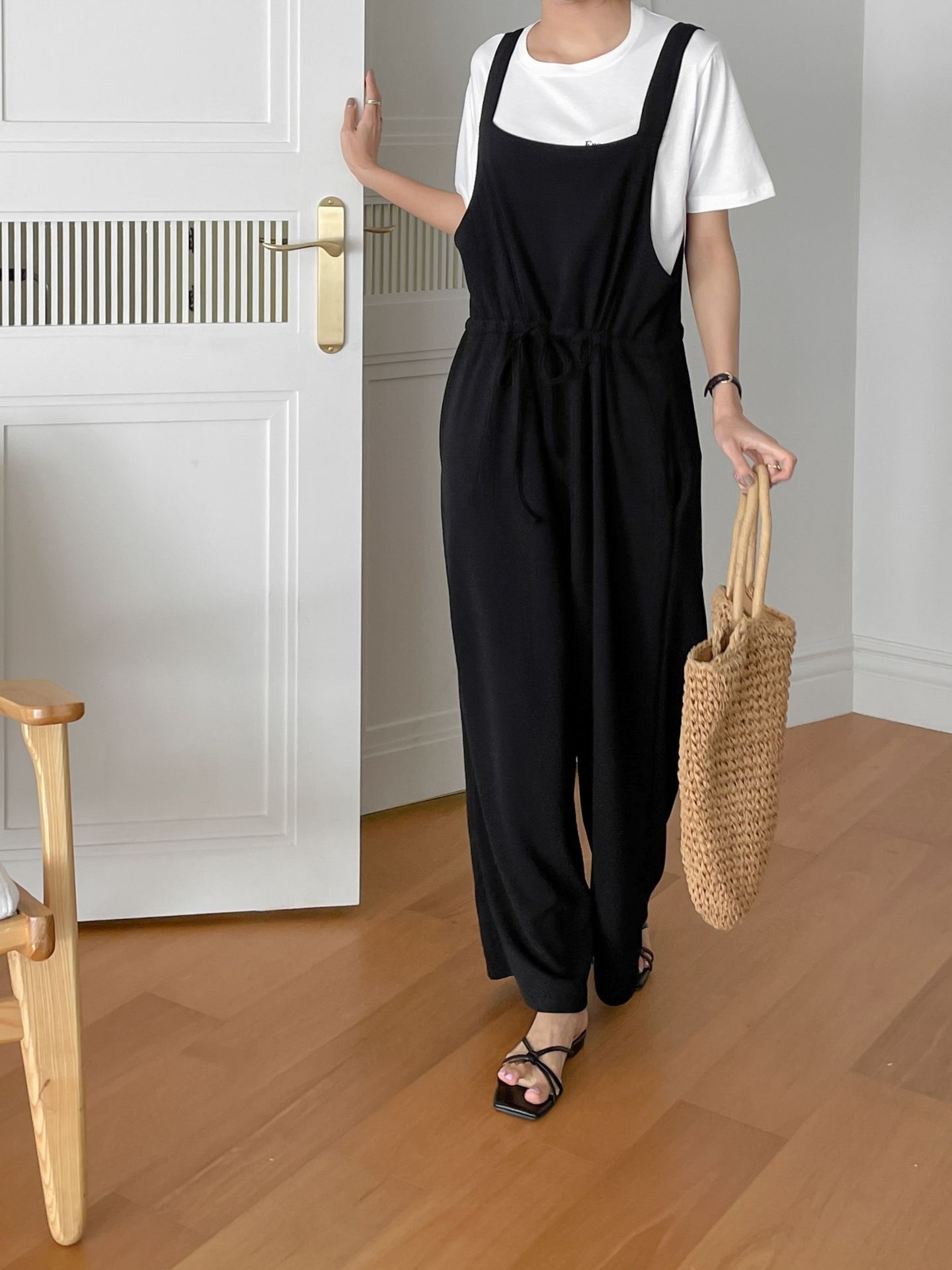 ドローストリングワイドボディースーツ | 詳細画像12