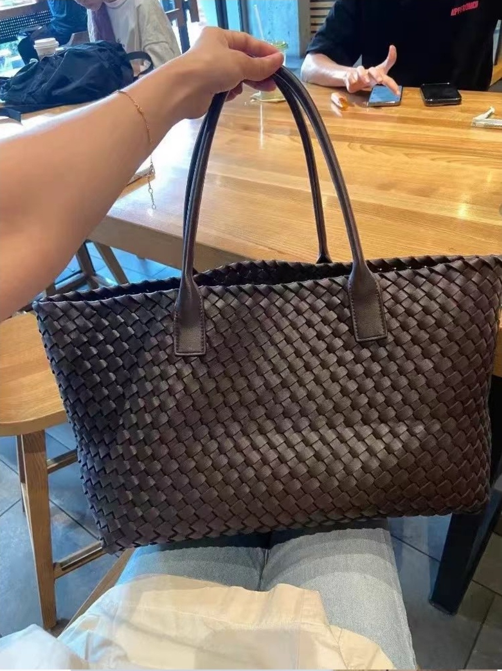 レザー調トートバッグ | 詳細画像6