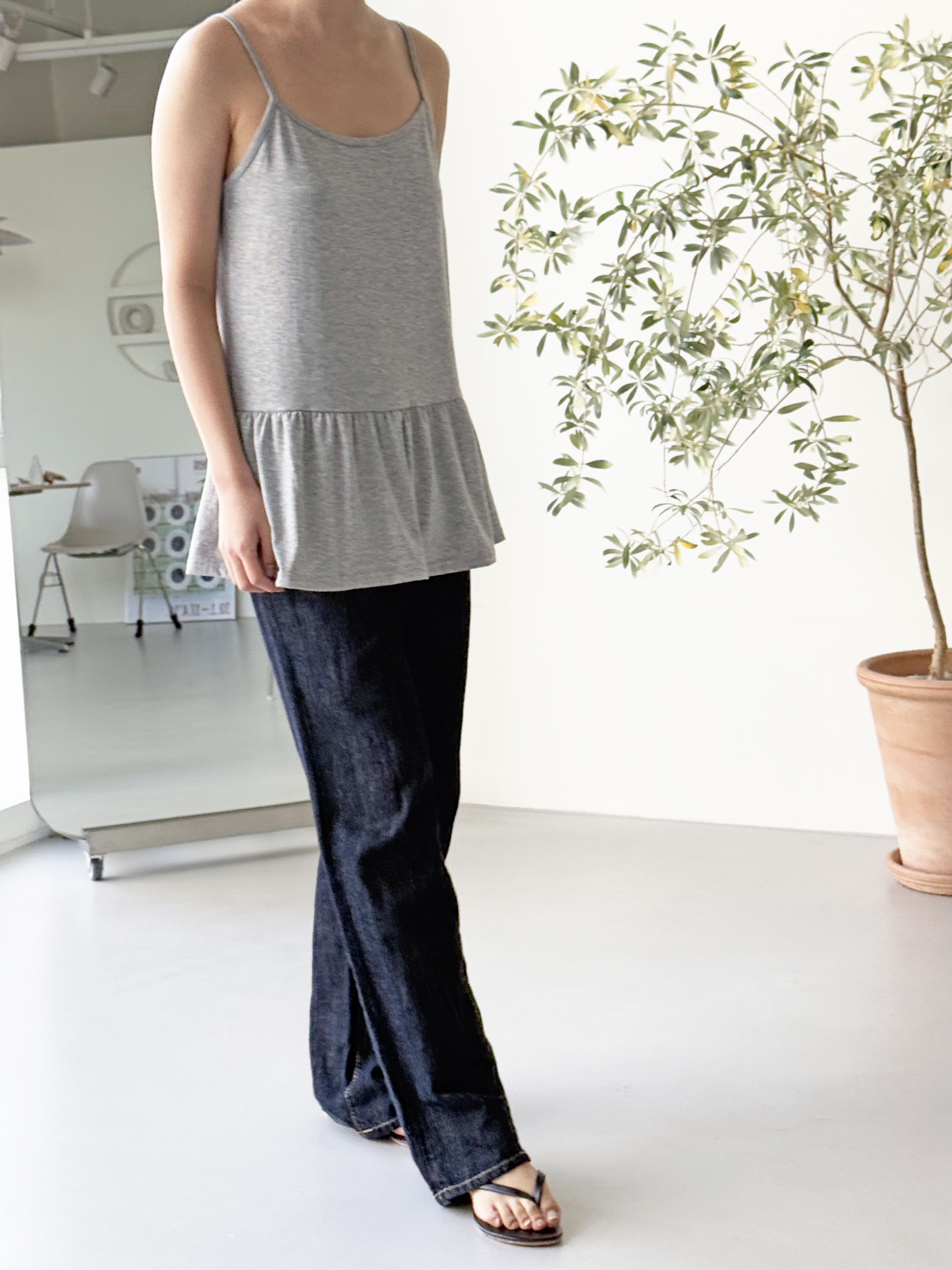 フリルスリムキャミソール | 詳細画像2