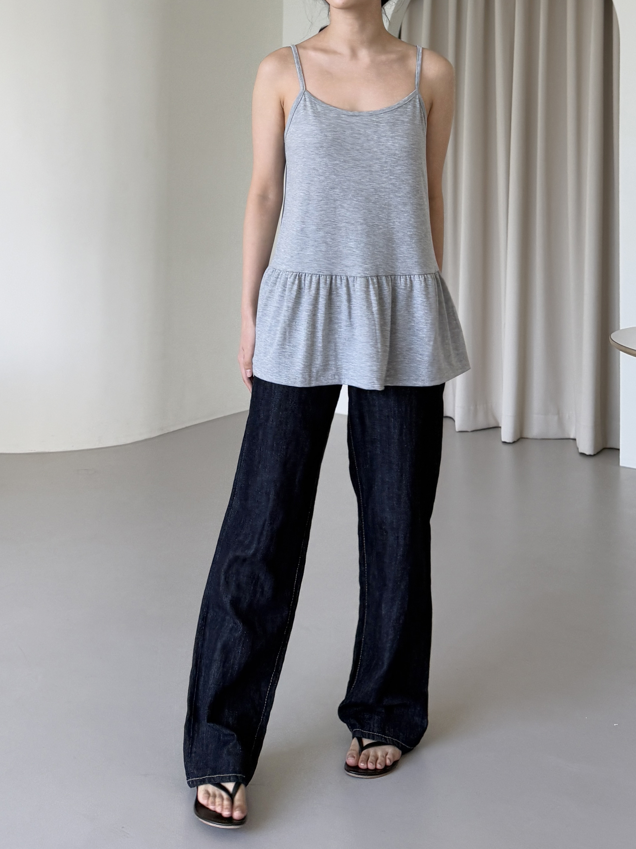 フリルスリムキャミソール | 詳細画像6