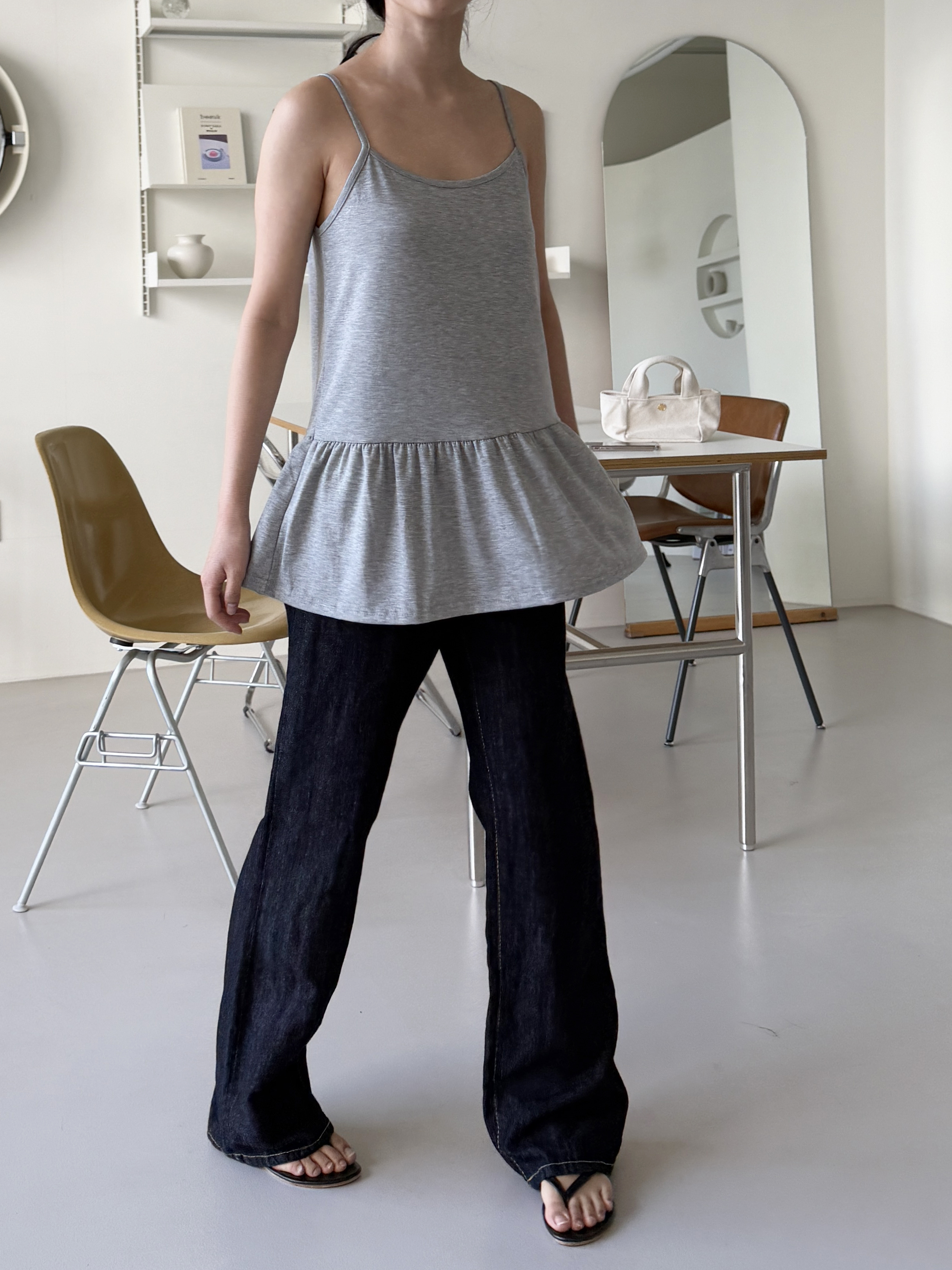 フリルスリムキャミソール | 詳細画像9