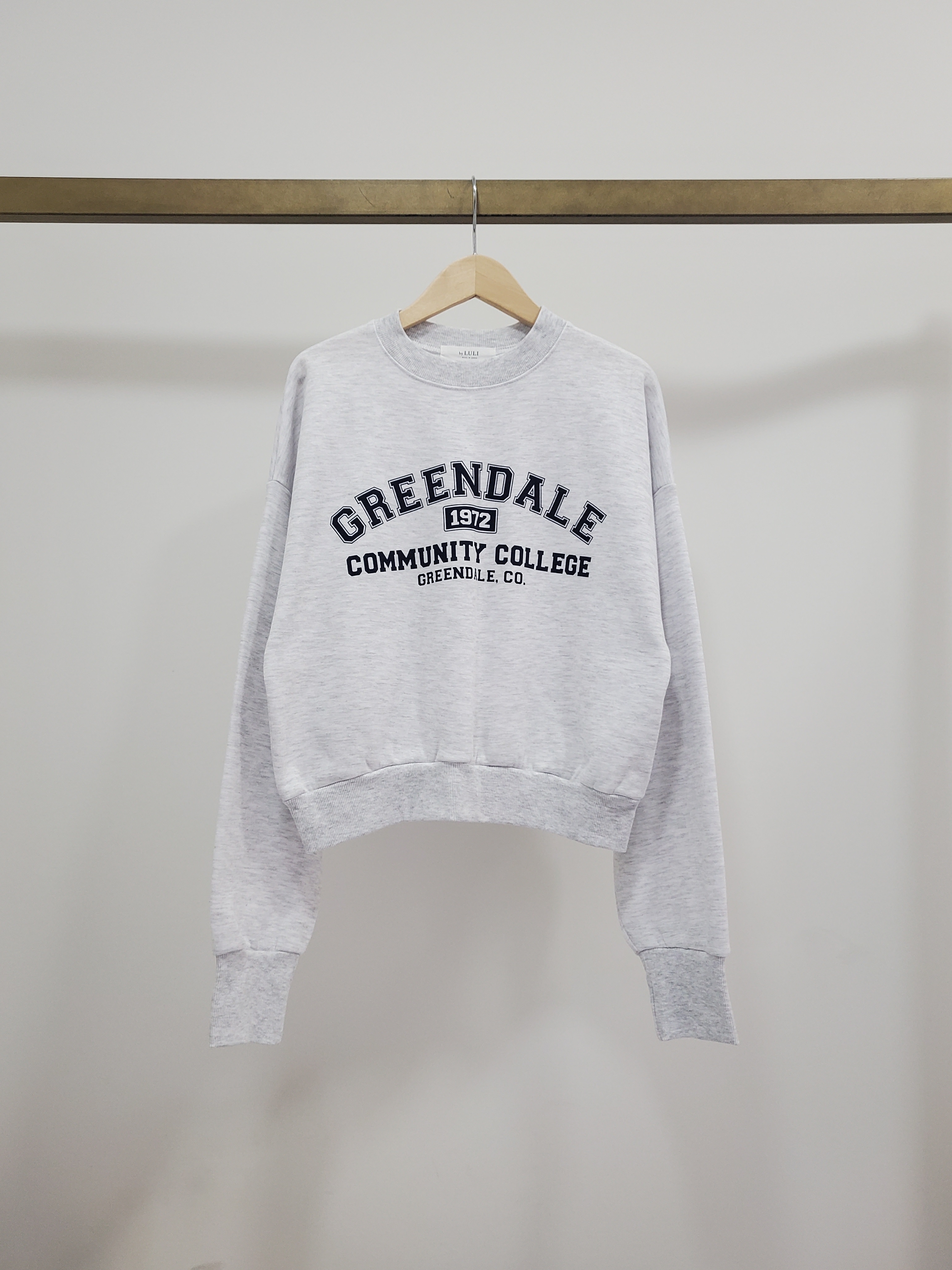 ラウンドネックベーシック長袖ロゴスウェット | 詳細画像18