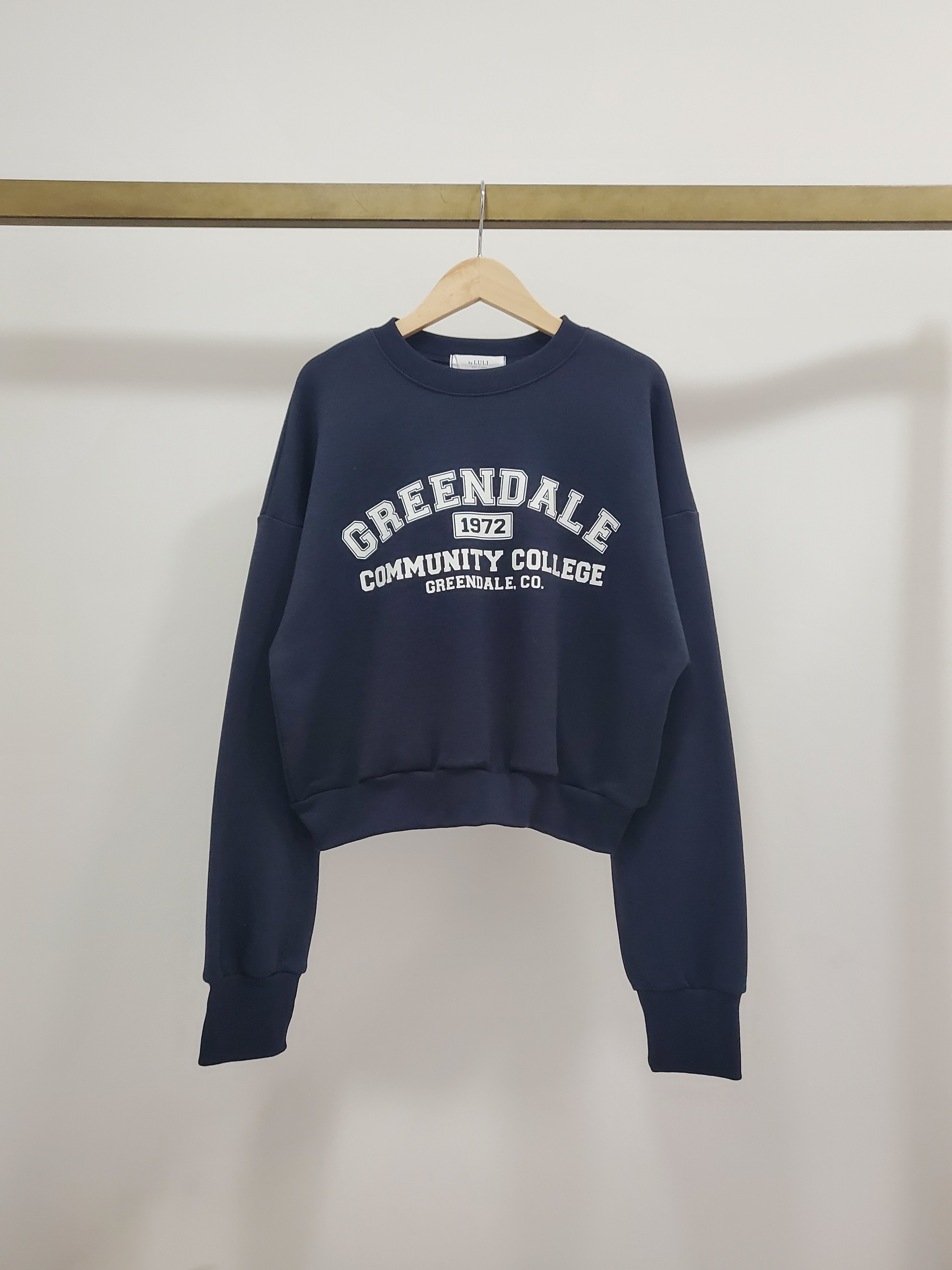 ラウンドネックベーシック長袖ロゴスウェット | 詳細画像20