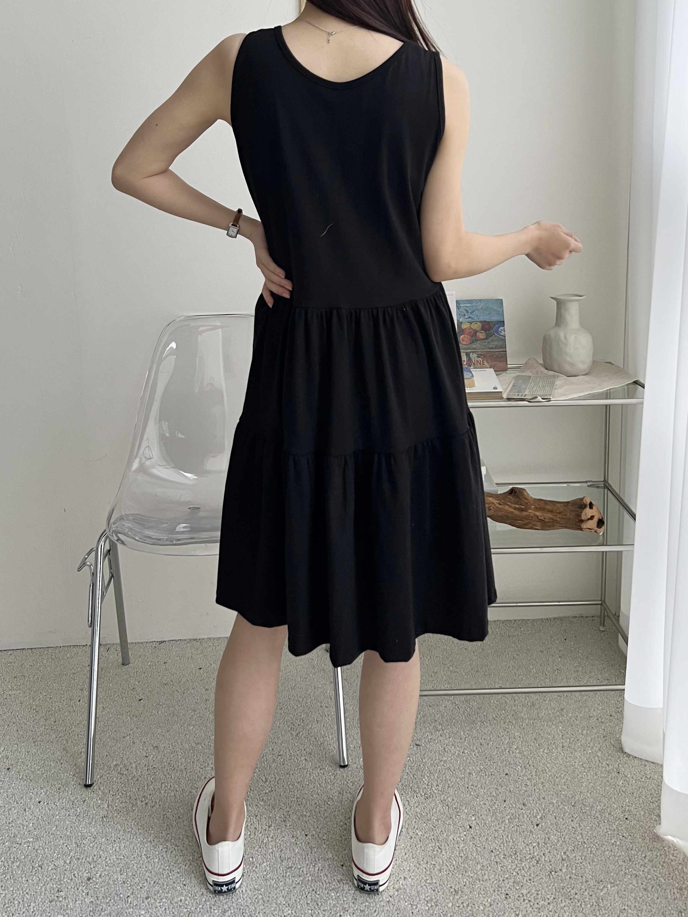 コットンティアードミディビスチェワンピース | 詳細画像11