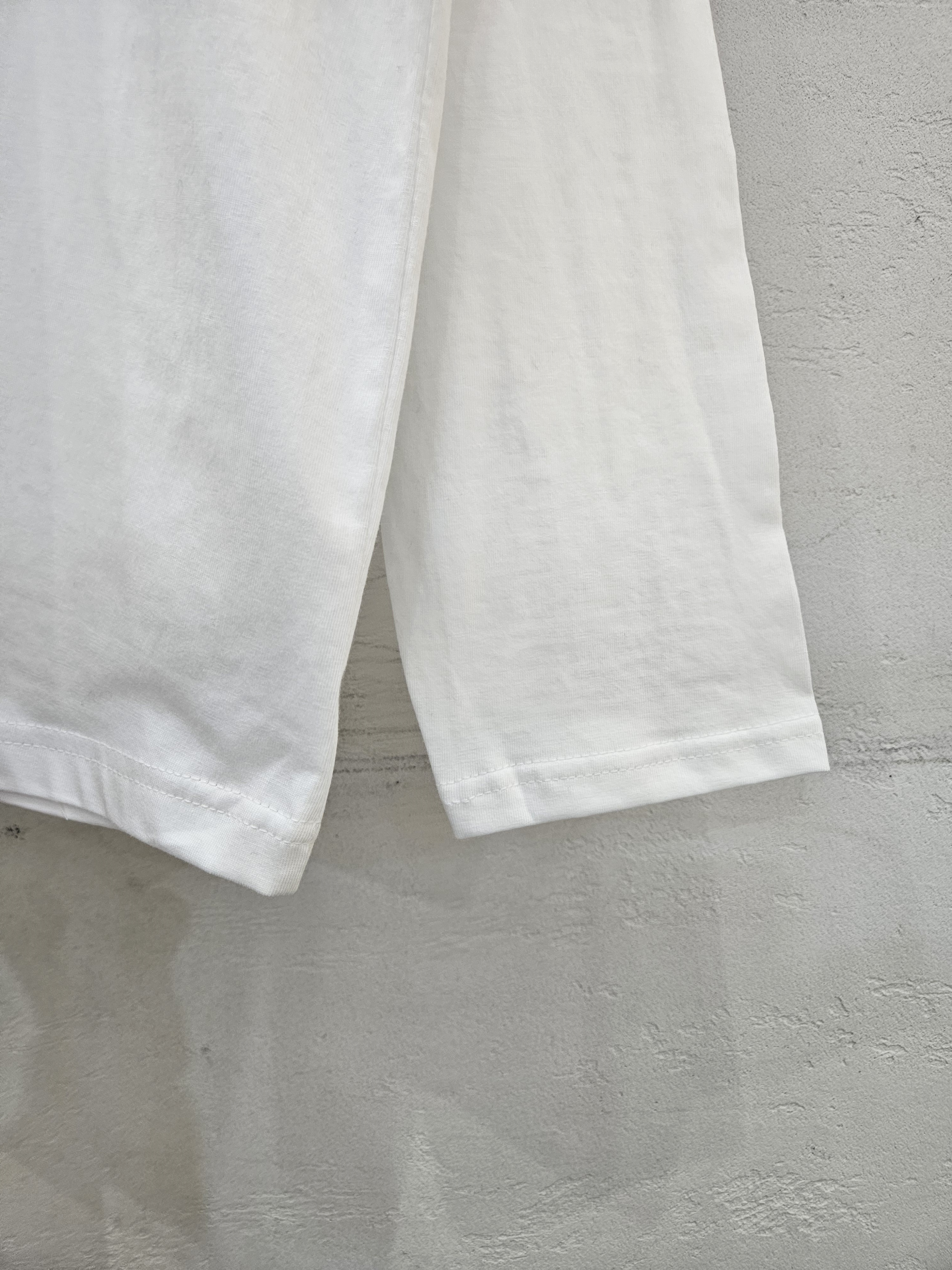 コットンラウンドネック長袖プリントTシャツ | 詳細画像4