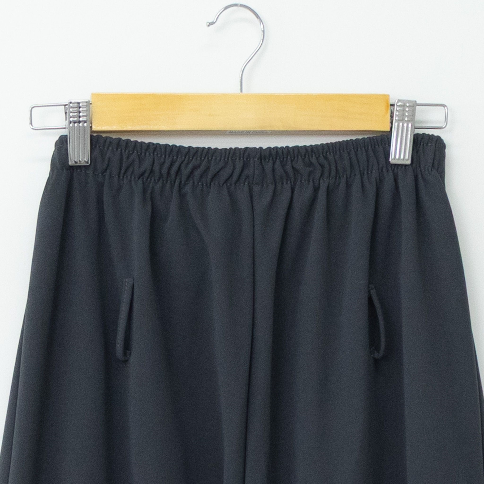 ボックスプリーツハイウエストバックゴムワイドスラックス | 詳細画像4