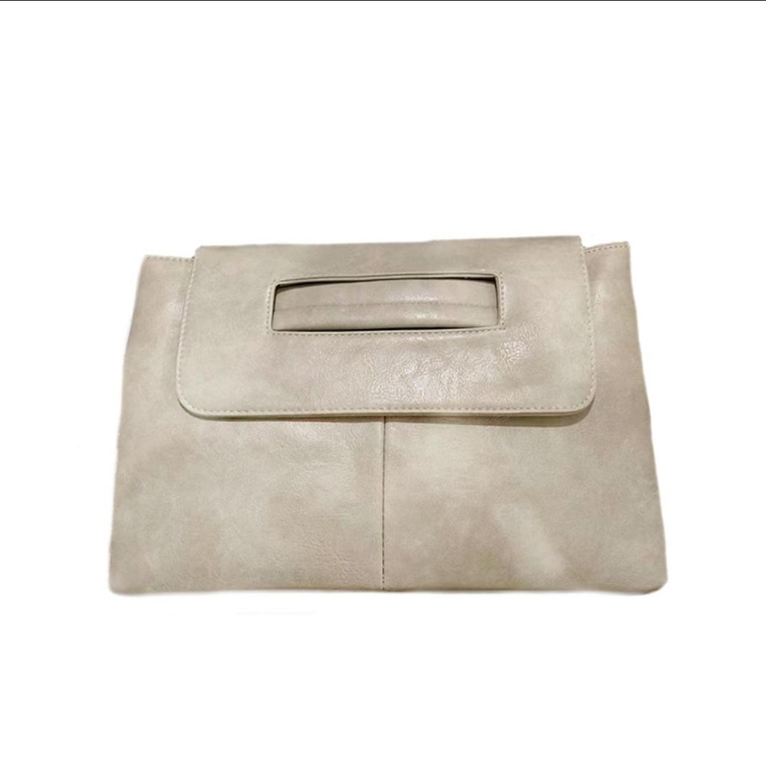 レザー調スナップボタンショルダーバッグ2WAY | 詳細画像5