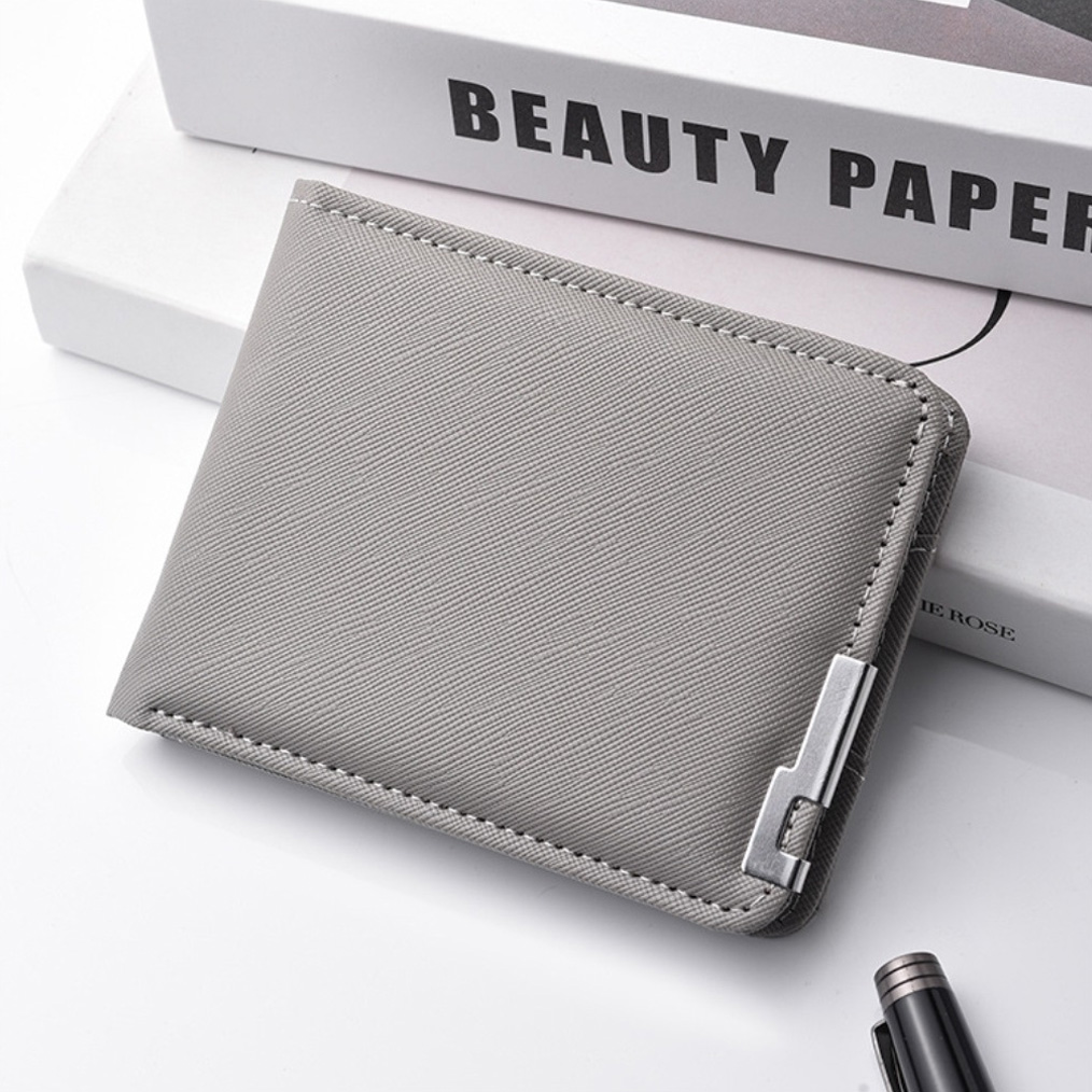 レザー調シンプルウォレット | 詳細画像3