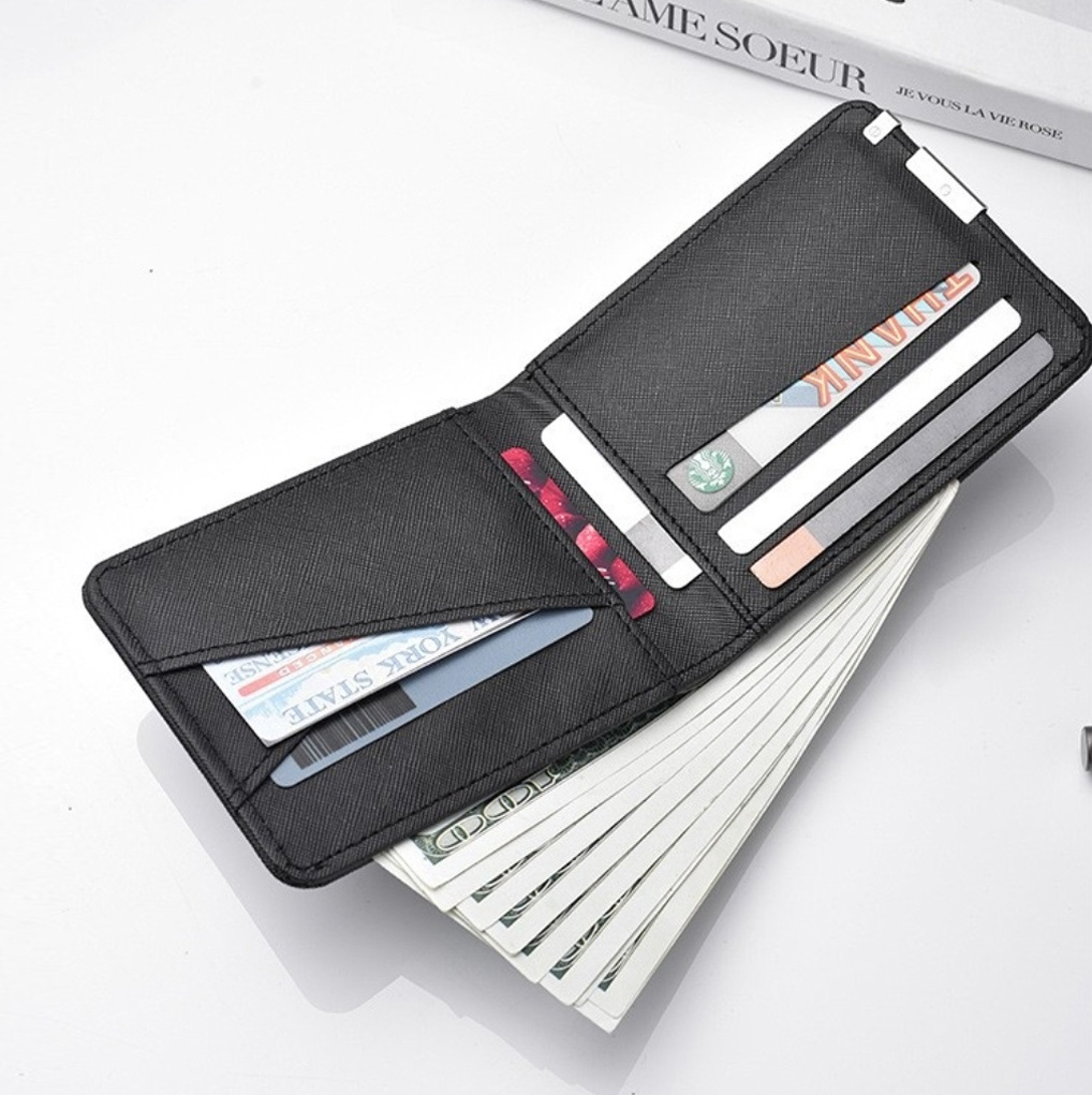 レザー調シンプルウォレット | 詳細画像9