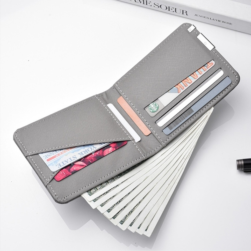 レザー調シンプルウォレット | 詳細画像12