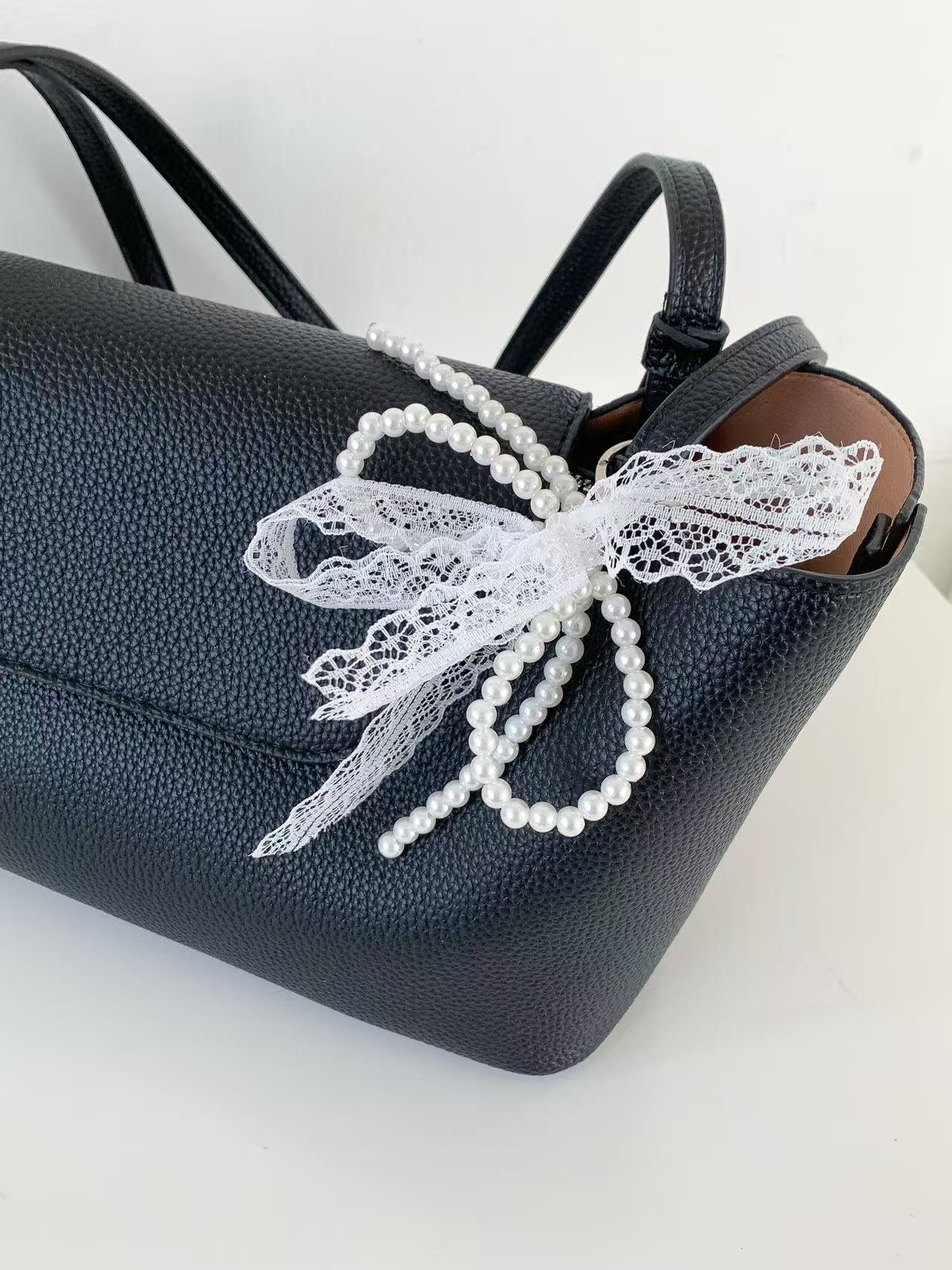 レザー調ベーシックショルダーバッグキーリングセット | 詳細画像11