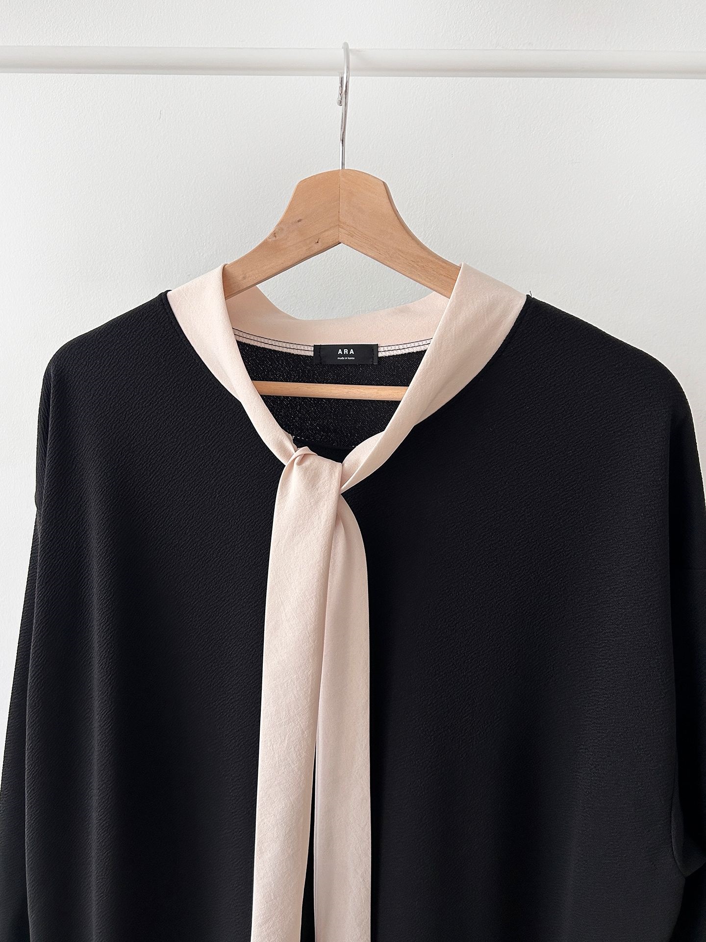 ボウタイスリットロング長袖ワンピース | 詳細画像27