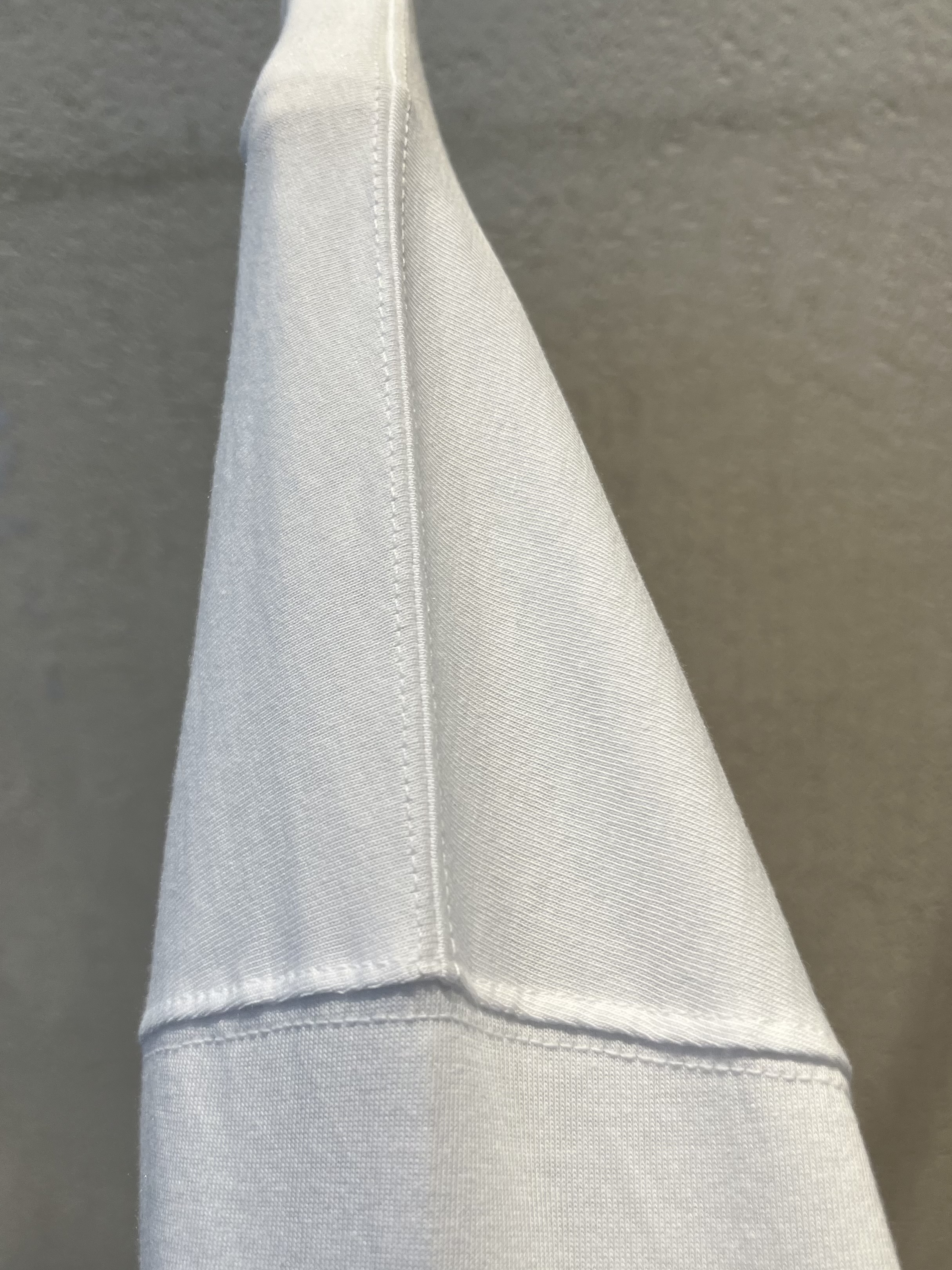 ラウンドネックオーバーサイズルーズ半袖ハーフプリントTシャツ | 詳細画像11