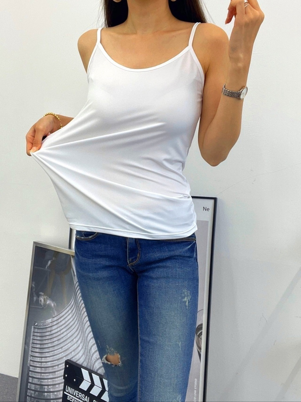 ストレッチベーシックスリムキャミソール | 詳細画像7