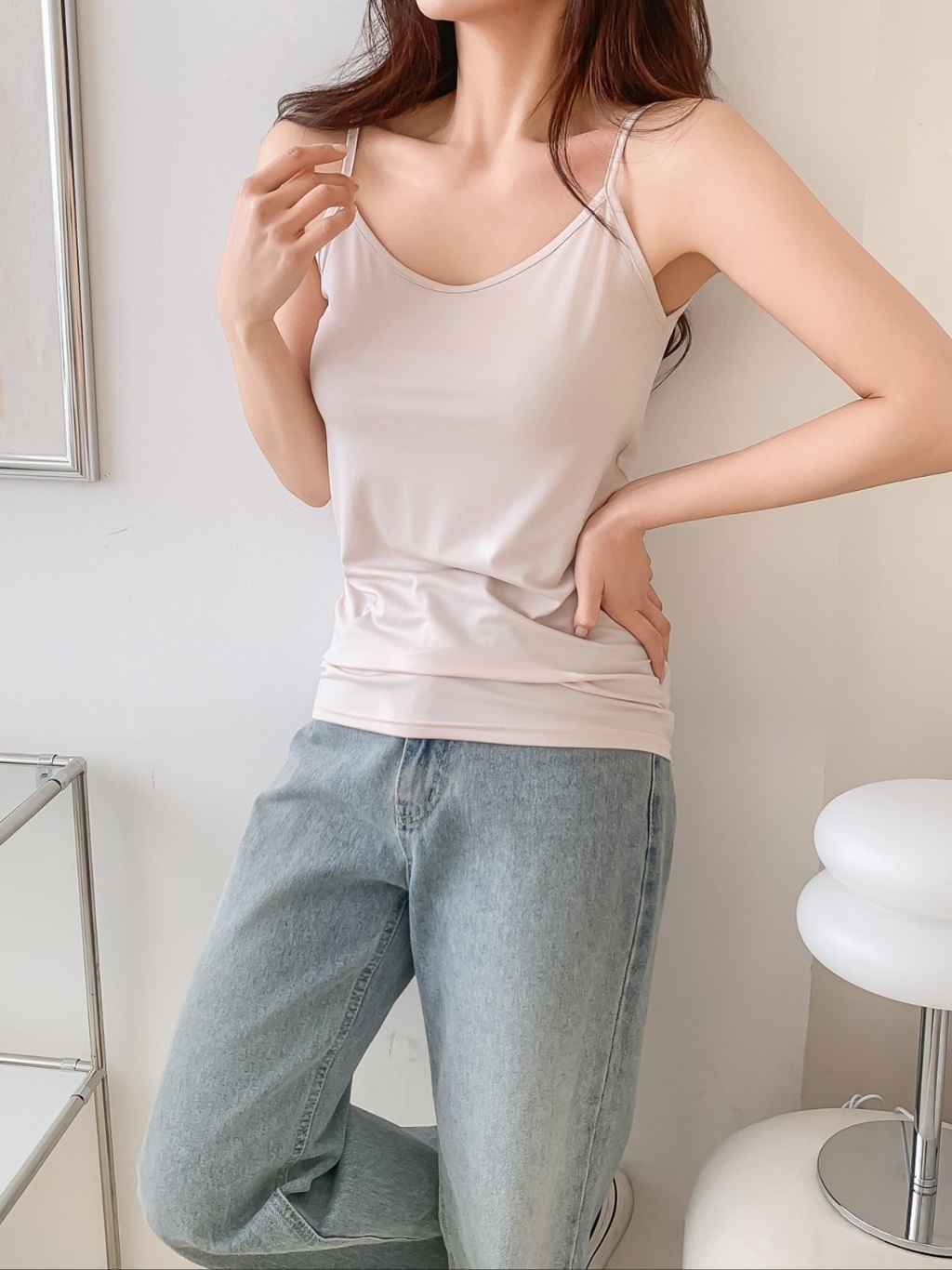 ストレッチベーシックスリムキャミソール | 詳細画像16