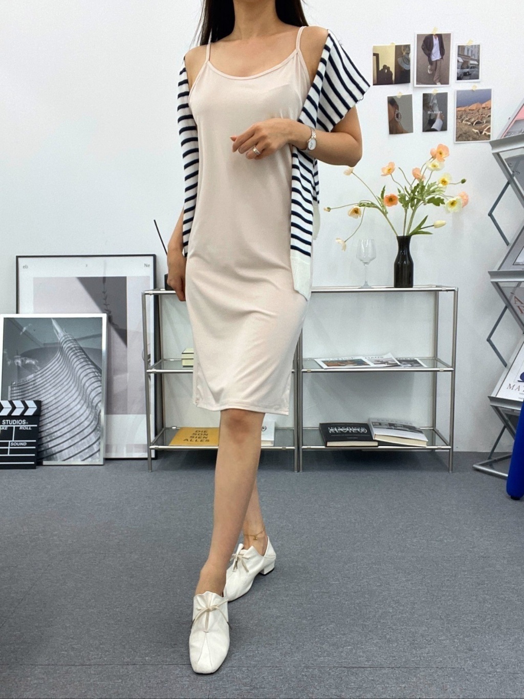 ストレッチスリムキャミワンピース | 詳細画像18