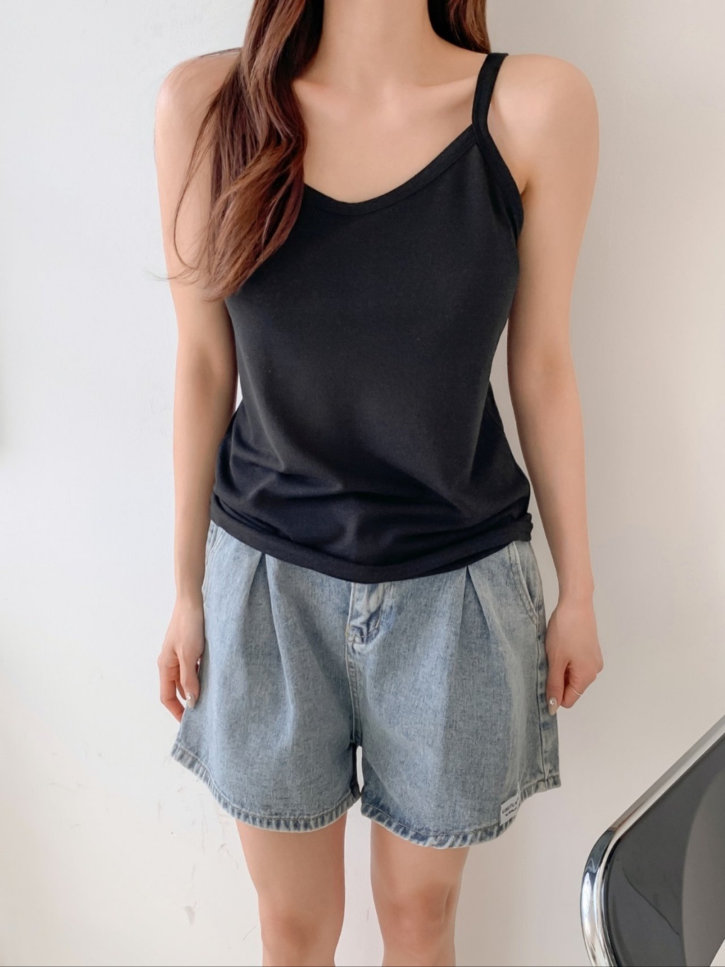 ストレッチリネン混スリムキャミソール | 詳細画像19