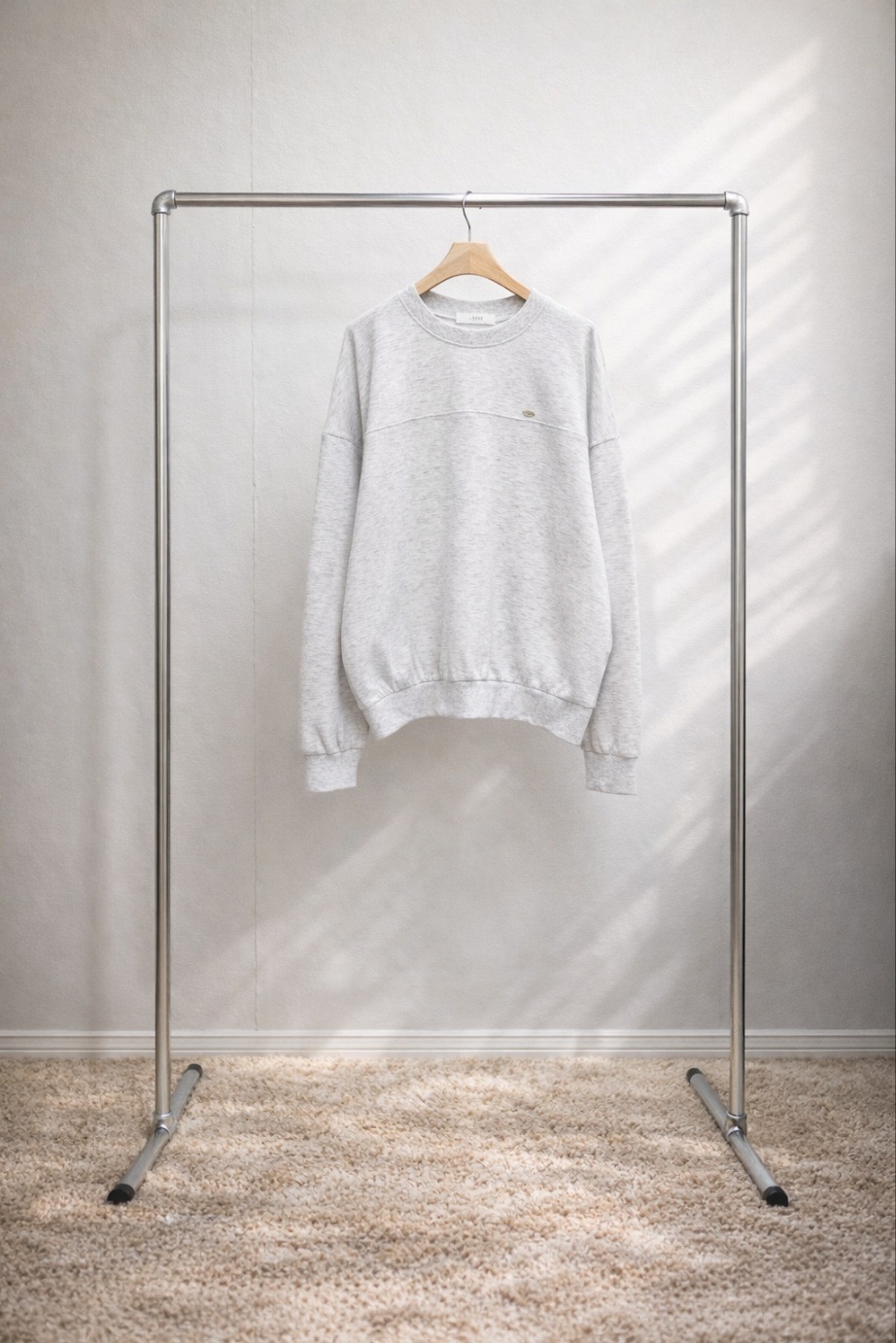 ラウンドネックベーシック長袖ペンダントスウェット | 詳細画像11