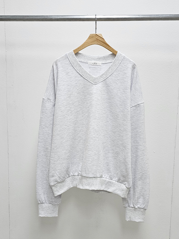 ラウンドネックベーシック長袖ラベルスウェット | 詳細画像11