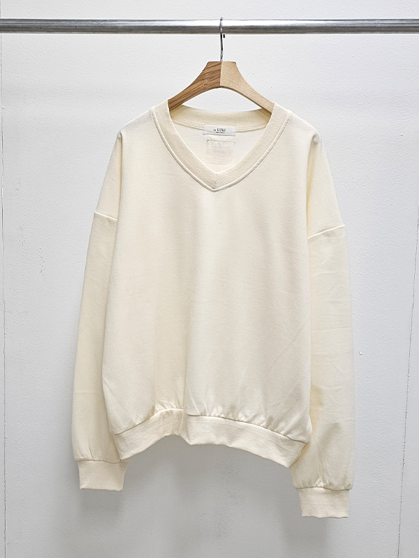 ラウンドネックベーシック長袖ラベルスウェット | 詳細画像12