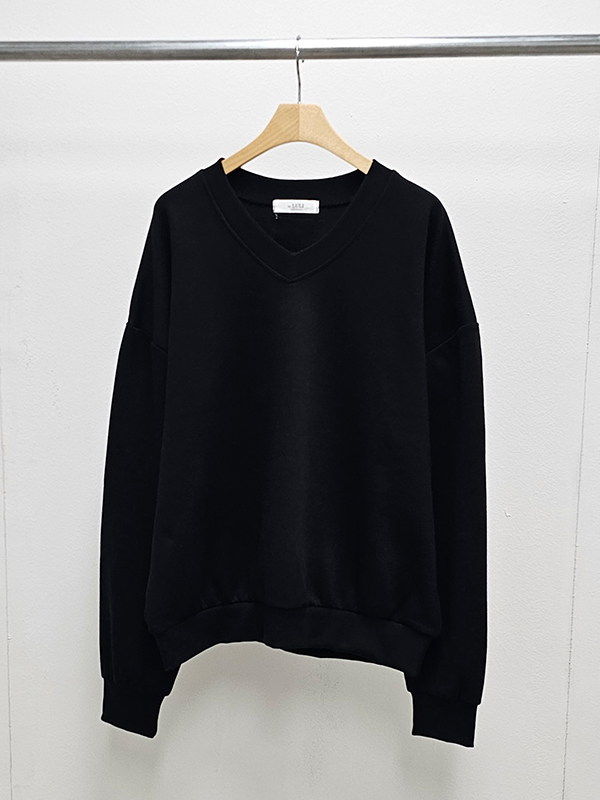 ラウンドネックベーシック長袖ラベルスウェット | 詳細画像13