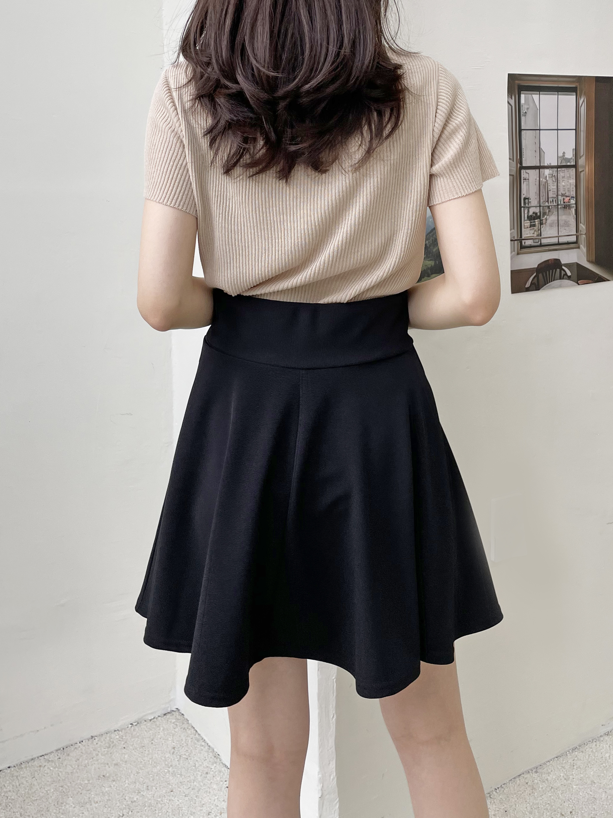 ウエストゴムフレアミニスカート | 詳細画像4