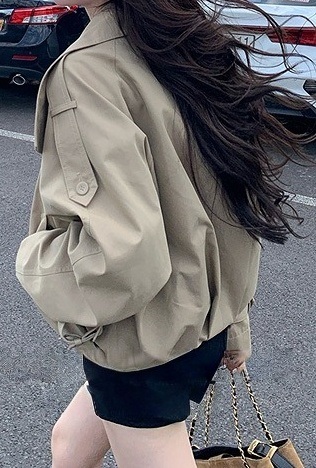 ポケットショート長袖ダブルボタンジャケット | 詳細画像5