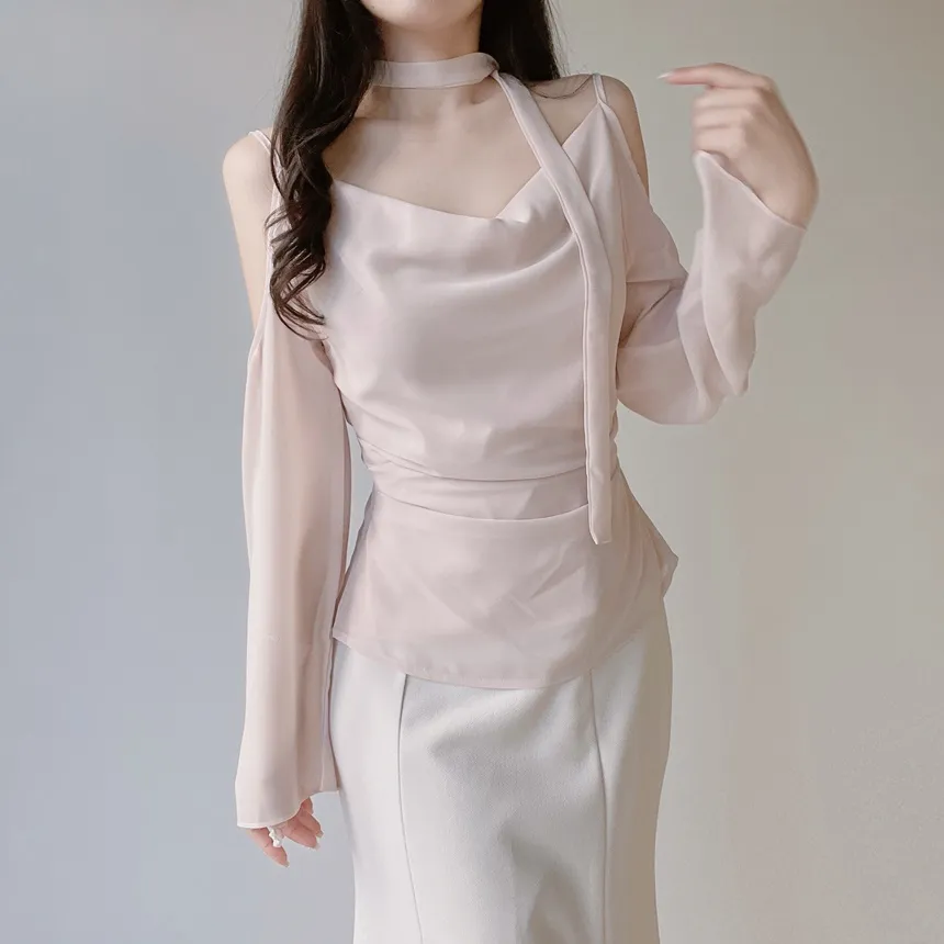 ロングマーメイドバックゴムスカート | mirangmirang | 詳細画像14