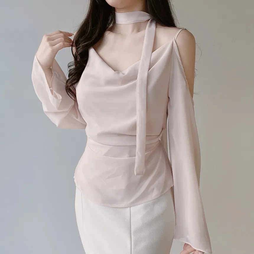 ロングマーメイドバックゴムスカート | mirangmirang | 詳細画像15