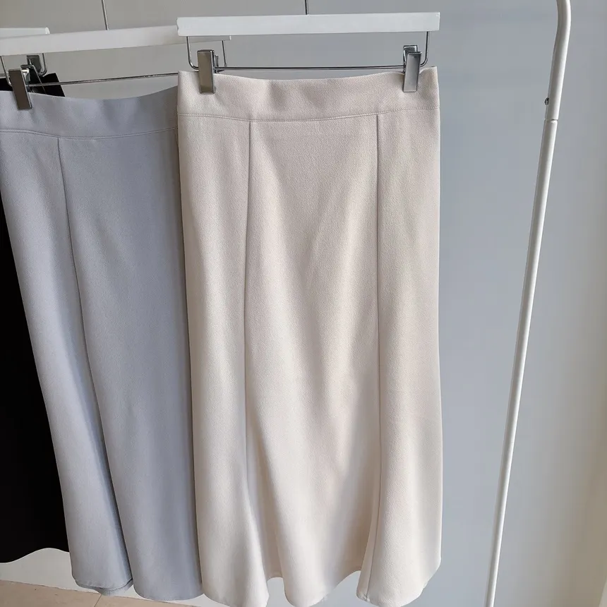 ロングマーメイドバックゴムスカート | mirangmirang | 詳細画像27