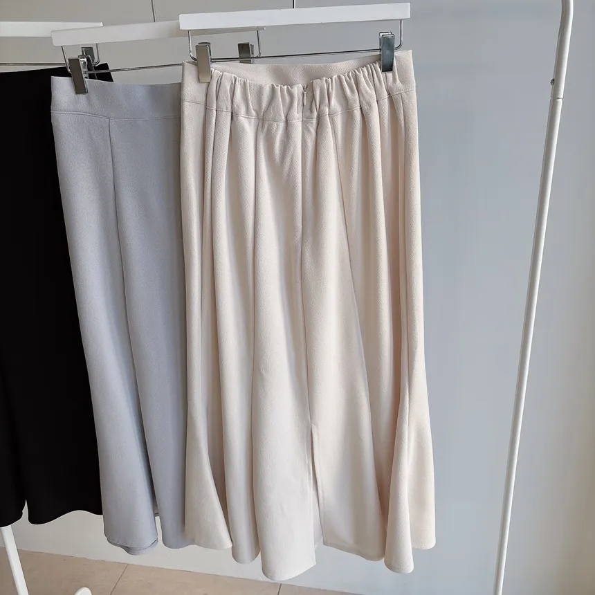 ロングマーメイドバックゴムスカート | mirangmirang | 詳細画像29