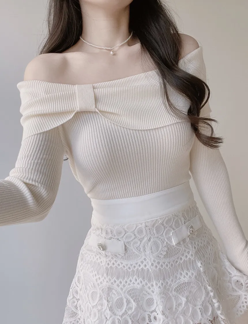 レースフェイクポケットミニフレアサイドジップスカート | mirangmirang | 詳細画像24