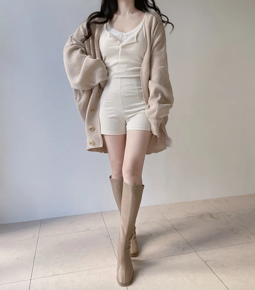 ハイウエストベーシックショートパンツ | mirangmirang | 詳細画像7