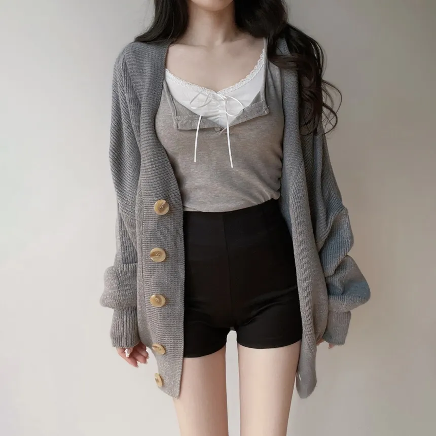 ハイウエストベーシックショートパンツ | mirangmirang | 詳細画像25