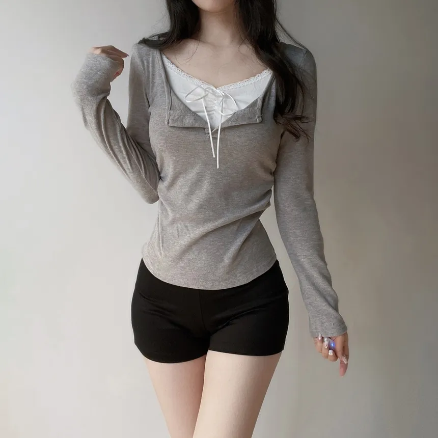 ハイウエストベーシックショートパンツ | mirangmirang | 詳細画像33