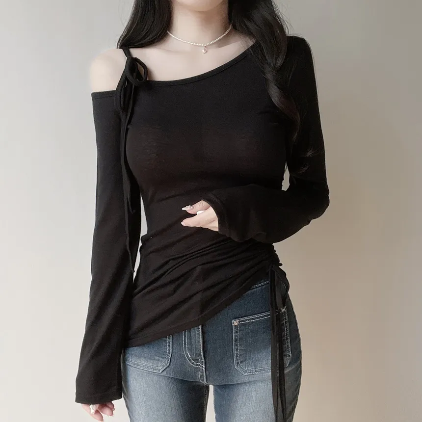 ハイウエストブーツカットウォッシングツーボタンポケットデニムパンツ | mirangmirang | 詳細画像14