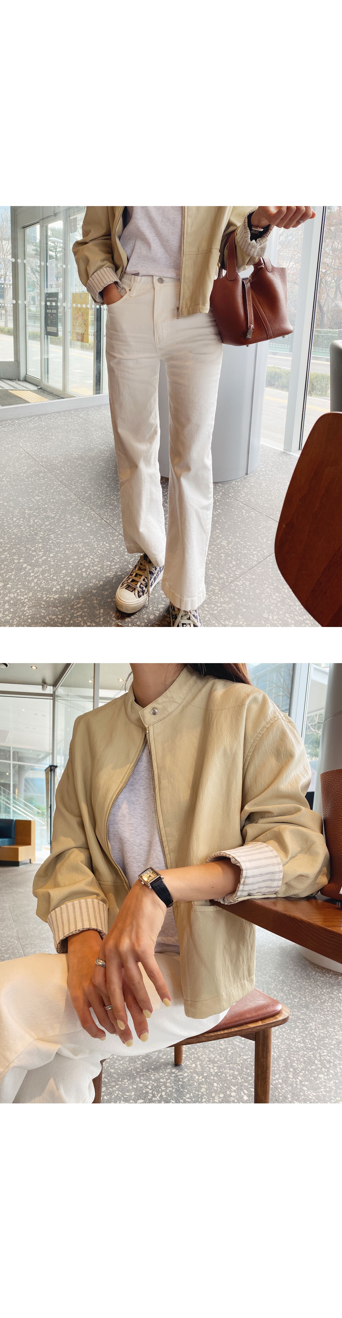 ポケットショート長袖ジャンパー | 詳細画像5