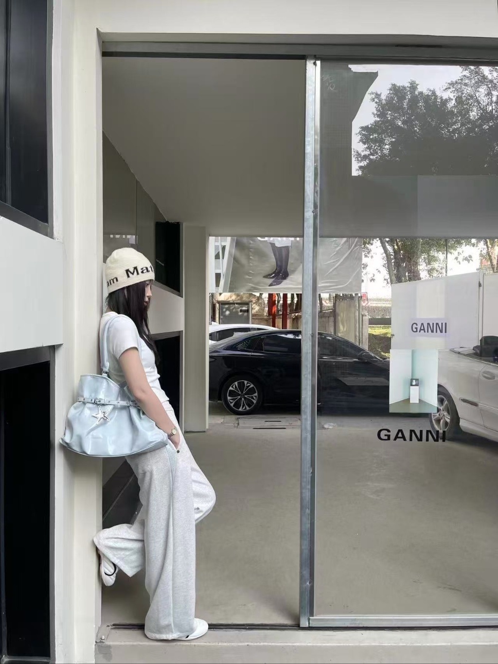 レザー調ベルトショルダーバッグキーリングセット | 詳細画像12