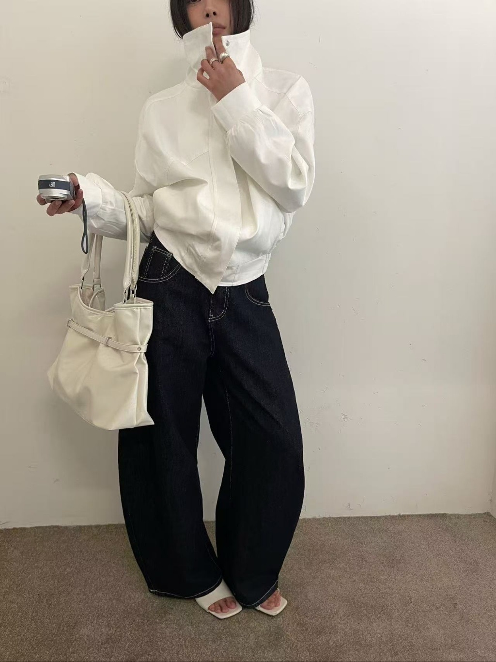 レザー調ベルトショルダーバッグキーリングセット | 詳細画像13