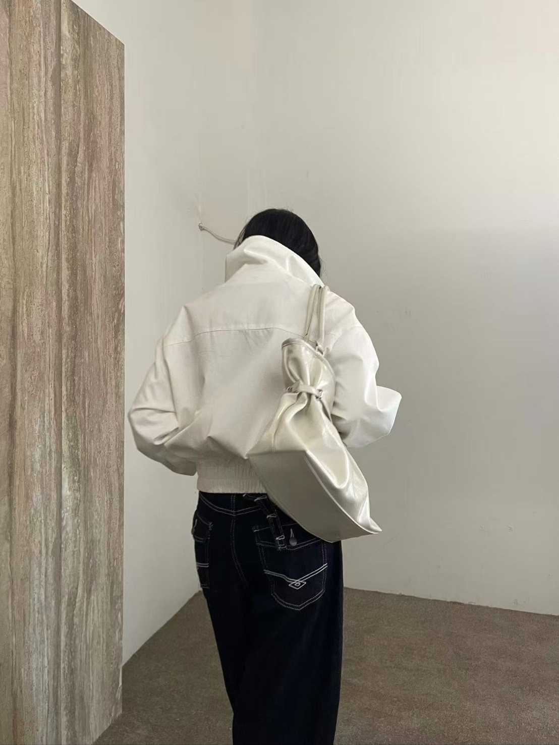 レザー調ベルトショルダーバッグキーリングセット | 詳細画像16