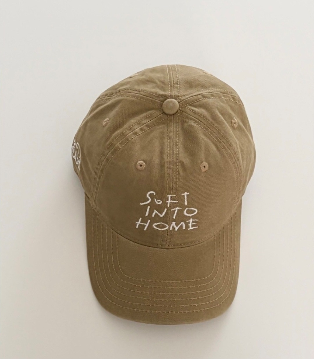 コットンレタリング刺繍キャップ | 詳細画像5