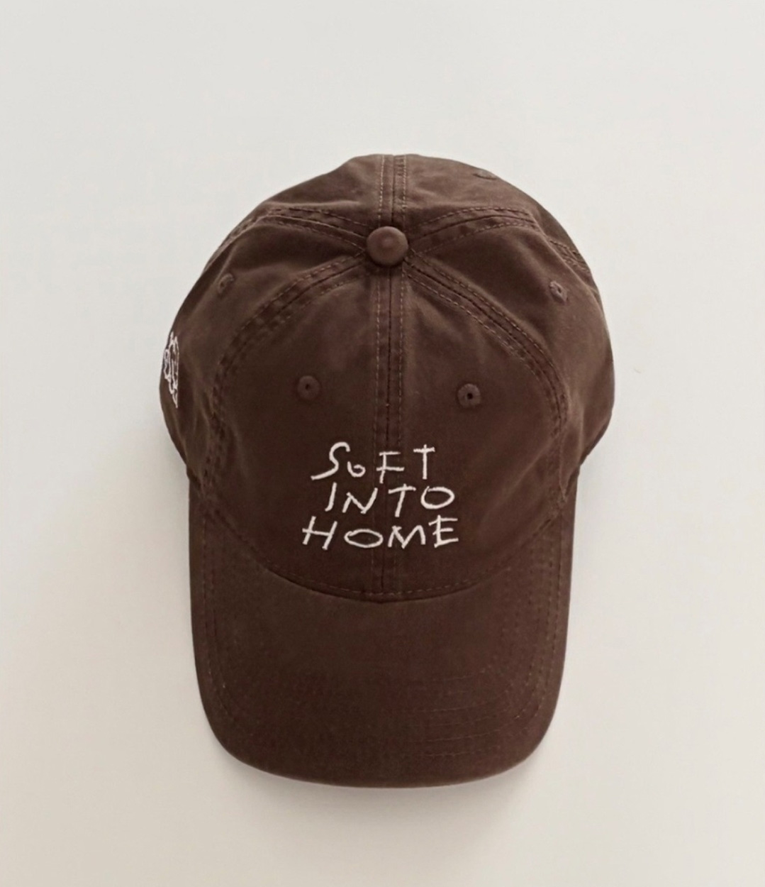 コットンレタリング刺繍キャップ | 詳細画像7