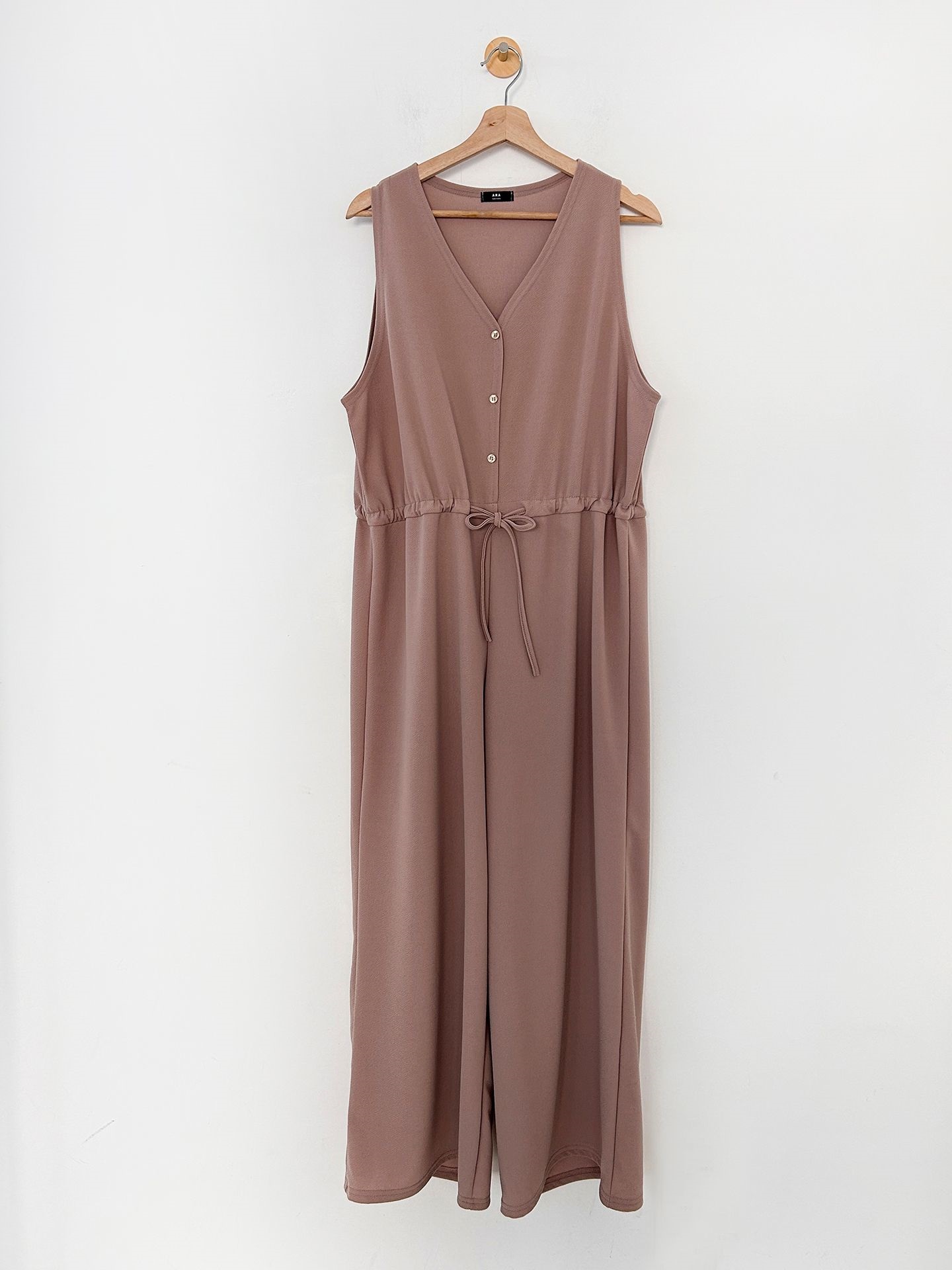 ボタンVネックドローストリングオールインワン | 詳細画像47