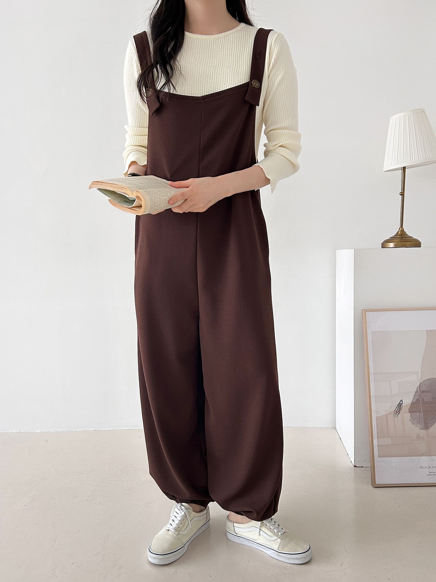 ボタンポケットジョガーオールインワン | 詳細画像3