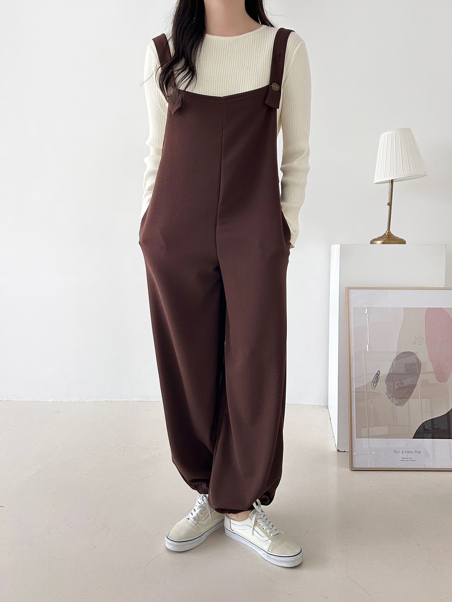 ボタンポケットジョガーオールインワン | 詳細画像4