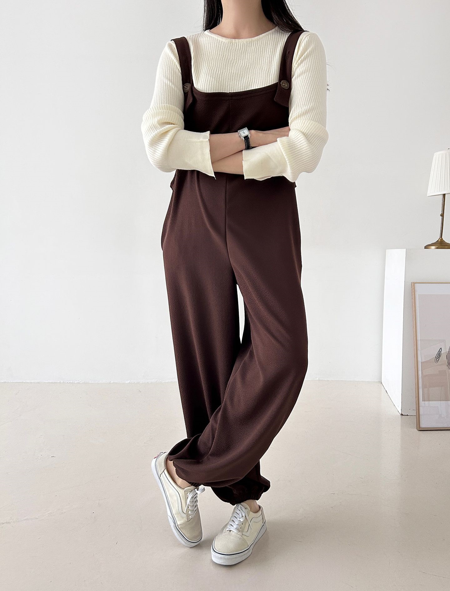 ボタンポケットジョガーオールインワン | 詳細画像9