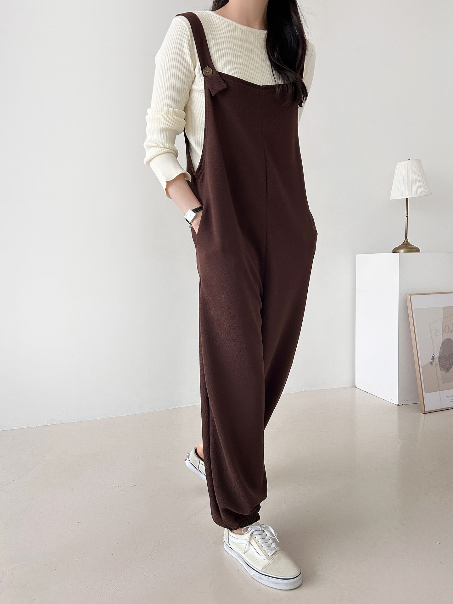 ボタンポケットジョガーオールインワン | 詳細画像10