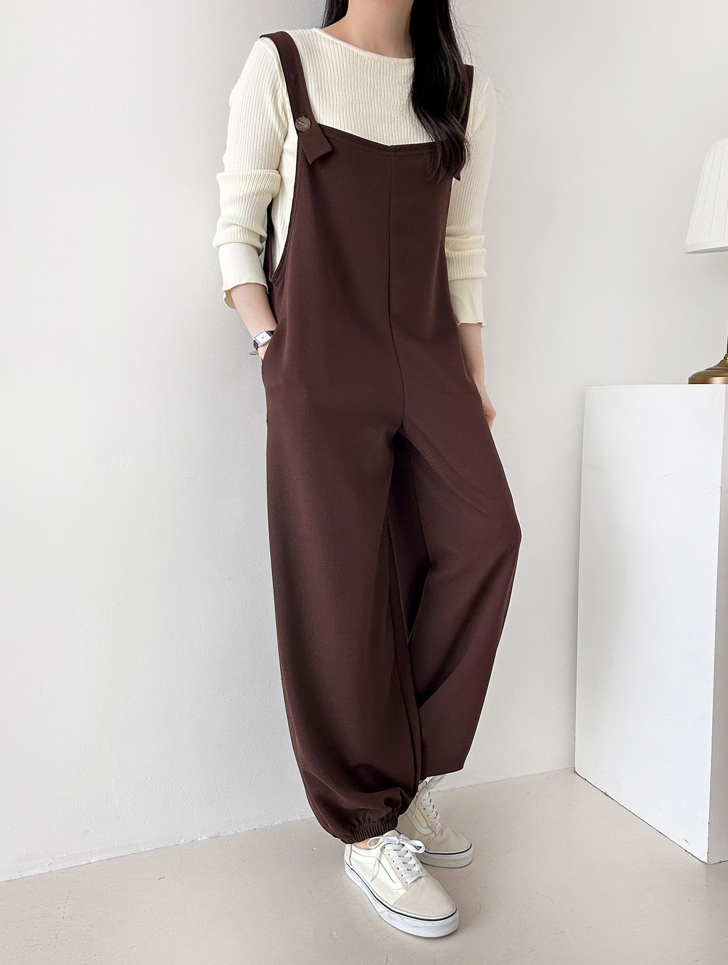 ボタンポケットジョガーオールインワン | 詳細画像7