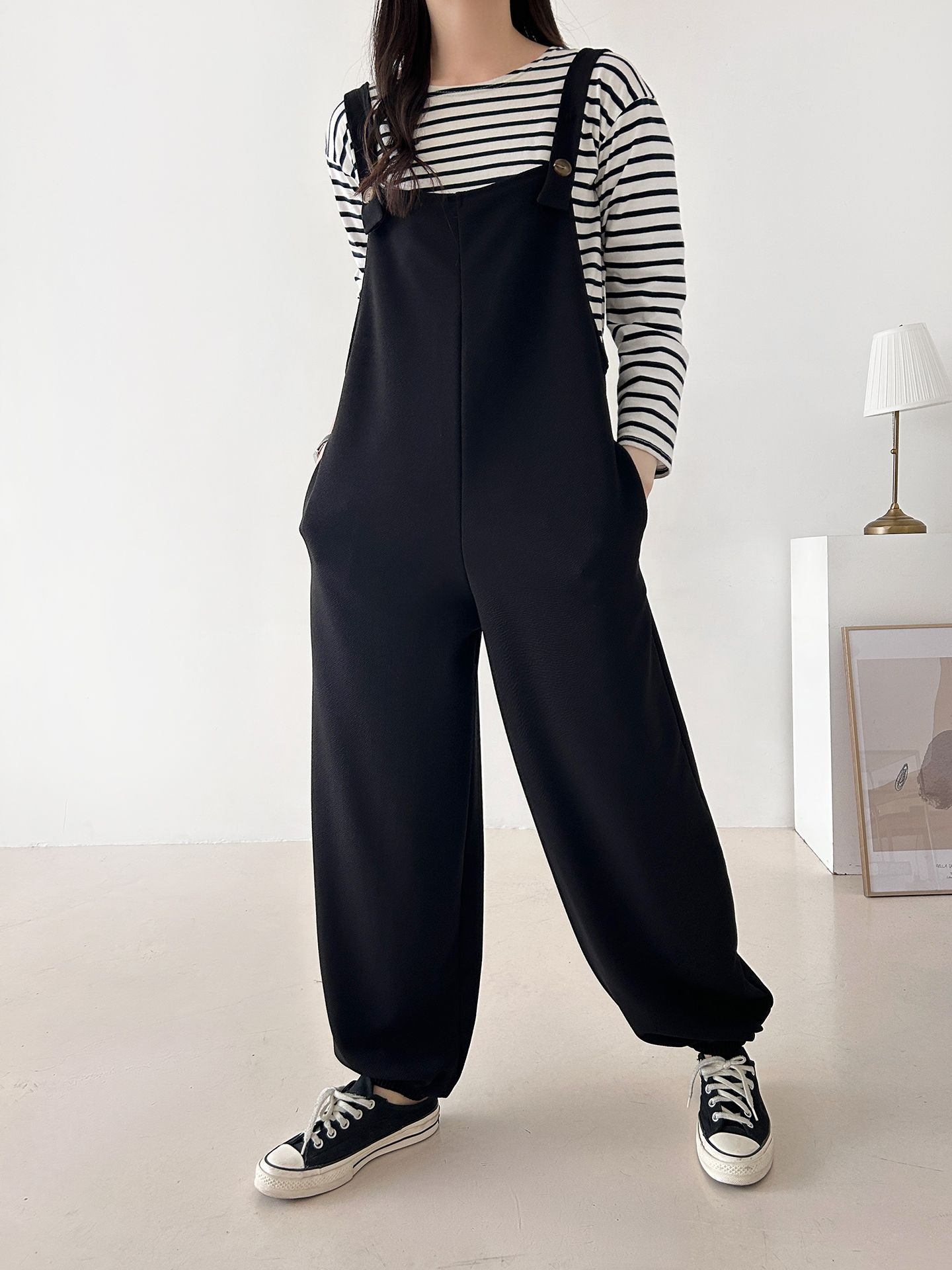 ボタンポケットジョガーオールインワン | 詳細画像14